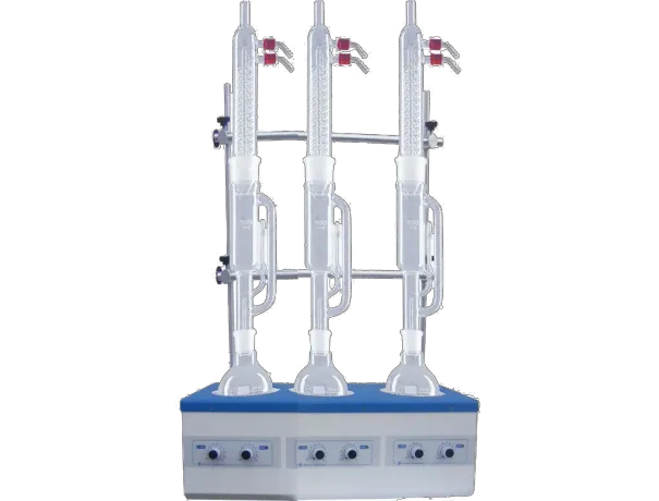 Flask laboratory heater with magnetic stirrer up to 1000ml 3 places 3