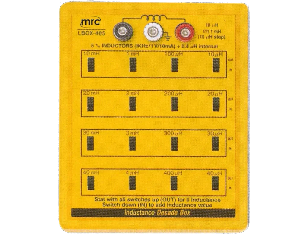 INDUCTANCE DECADE BOX