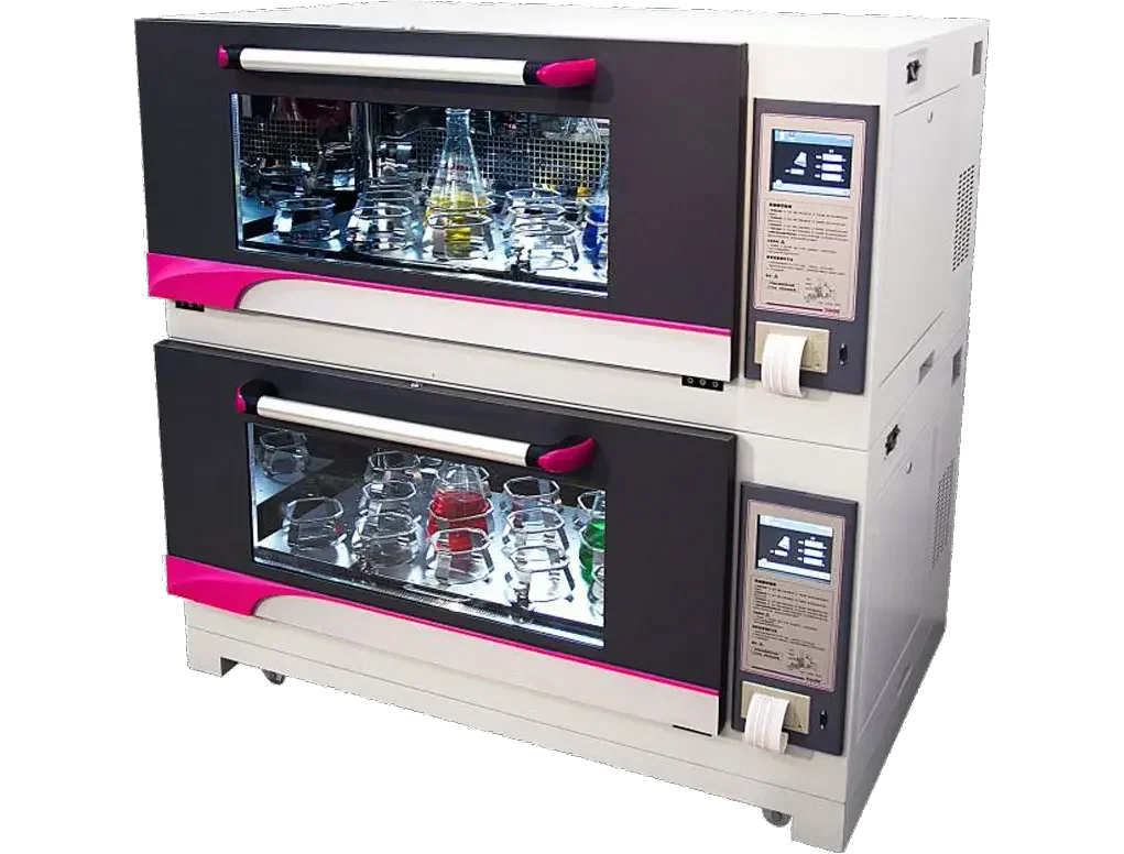 2 units stackable labotatory 800x430mm plate,4-60deg C, 300rpm 3