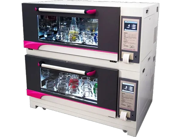 2 units stackable labotatory 800x430mm plate,4-60deg C, 300rpm 3