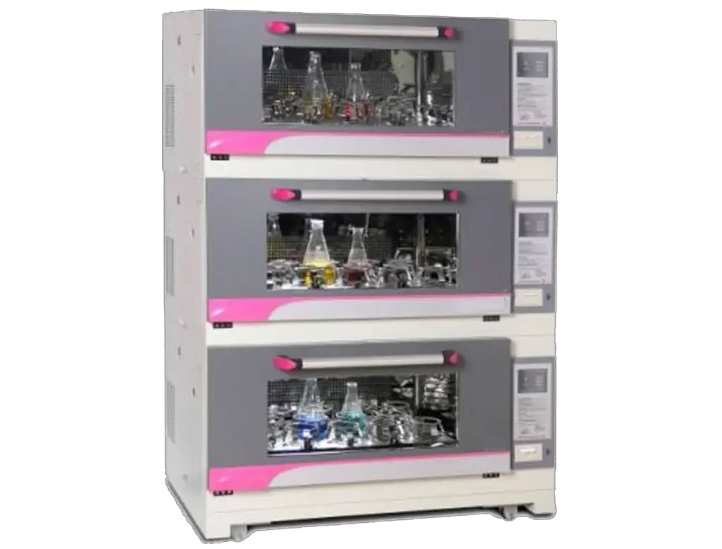 3 units stackable laboratory 800x430mm plate,4-60deg C, 300rpm 3