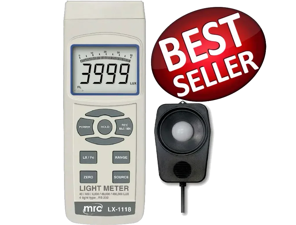 Light meter up to 400,000 LUX 3