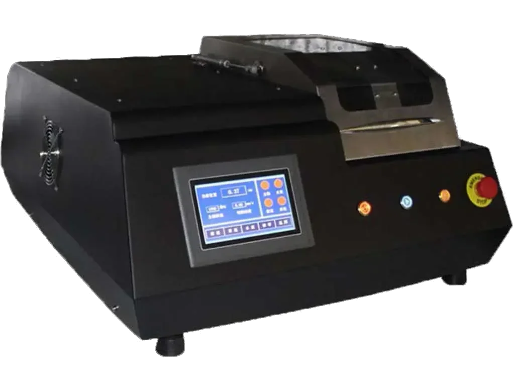 High Speed 5000rpm Metallographic Cutting Machine with Touch Controller and Cooling System