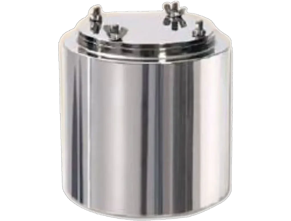 5 SS304 litre mill pot 3