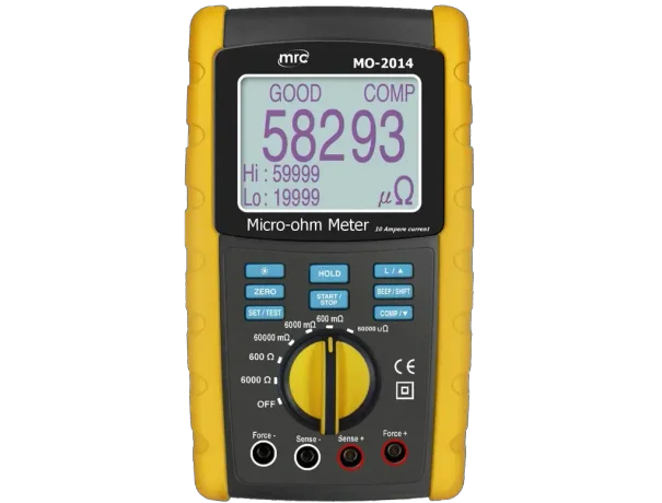 Ampere max. test current Micro-Ohm METER10