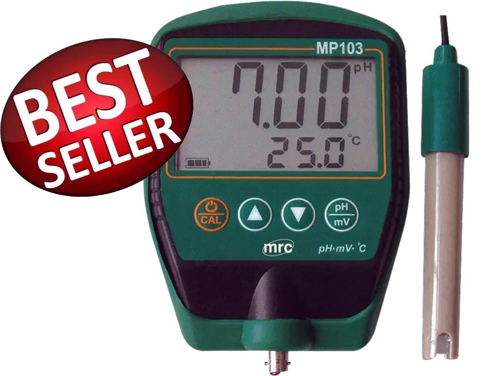 Portable Ph/Temp. meter kit 3