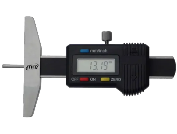 Digital Depth Gauges with Thin Rod 0-25mm/0.01mm