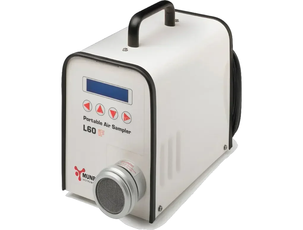 Large Volume Air Sampler with microprocessor control – 60 L/min