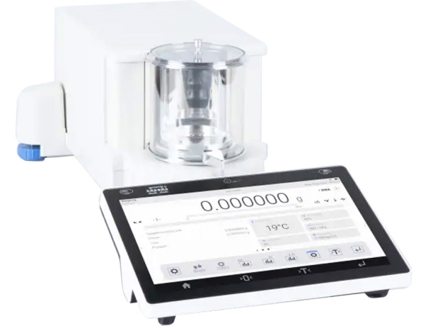 PROFESSIONAL MICROBALANCE,TOUCHSCREEN- 0.8G/3G - 1ΜG/10ΜG