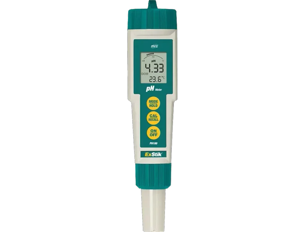 Pocket type ExStik PH/Temp. Meter, waterproof IP57