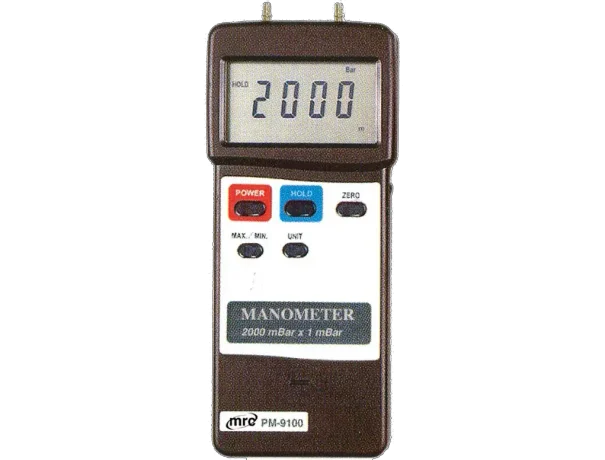 Manometer,Dual Differential input, 2000mbar