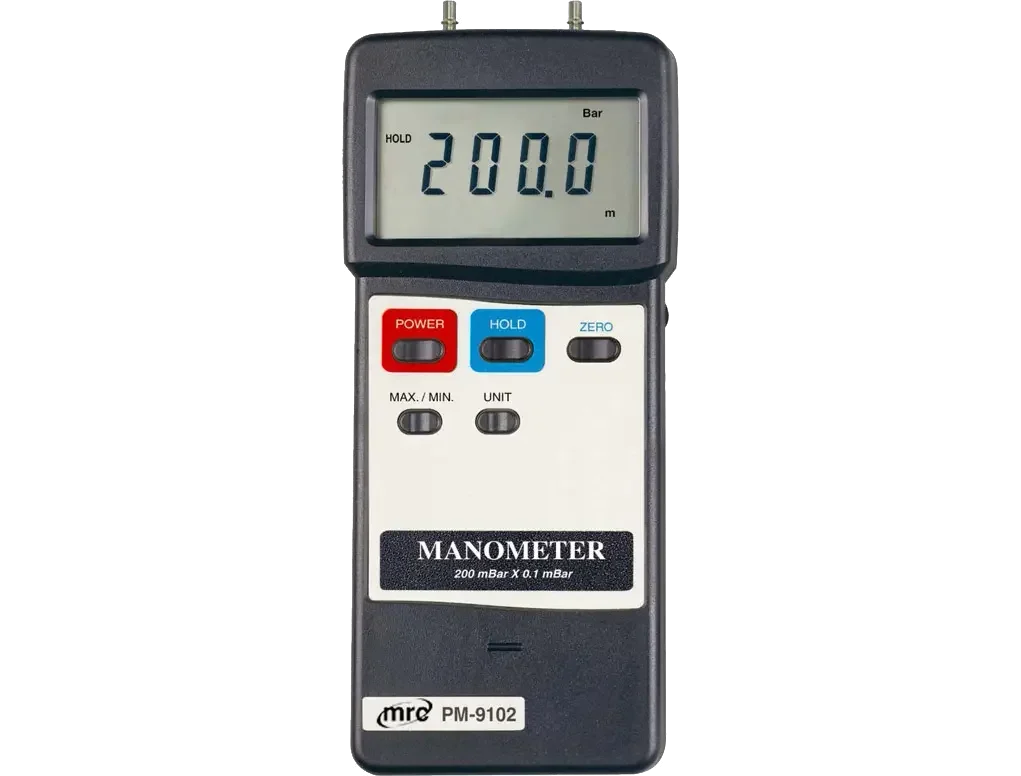 Manometer,Differential input, 200mbar 3