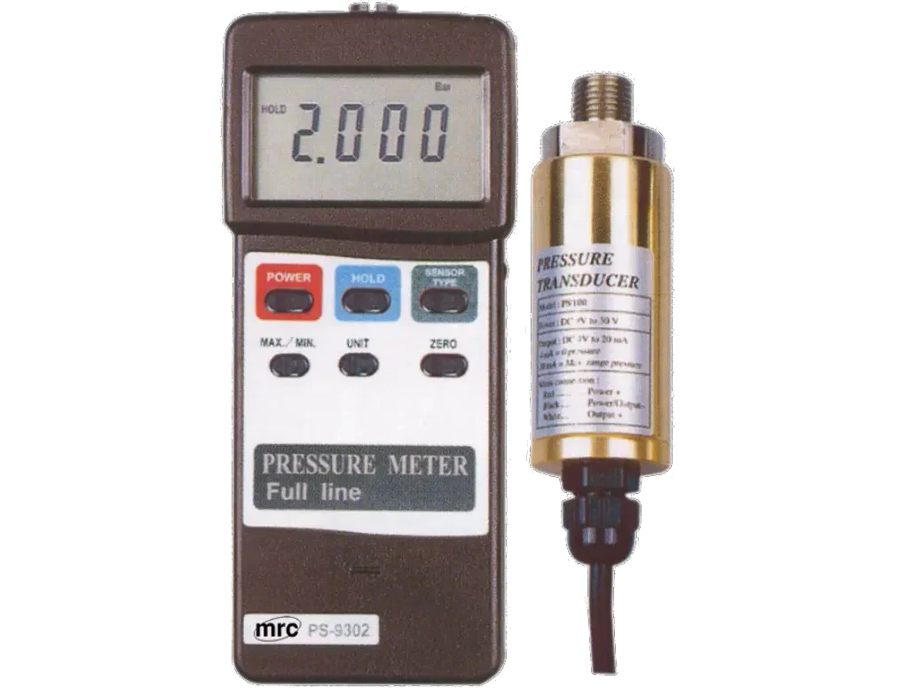 Preasure meter without transducer, full line