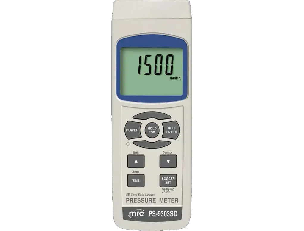 Pressure Meter, full line+data logger