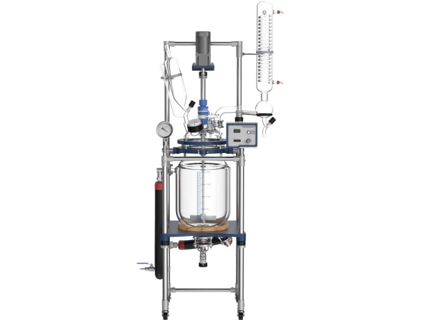 20 LITER -DOUBLE-WALL GLASS REACTOR