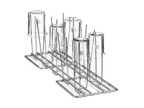 9 POSITION BEAKER SUPPORT