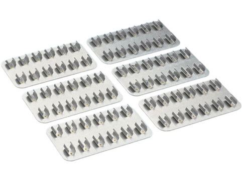 6 Clip Plates for 12 each 10-13mm tubes