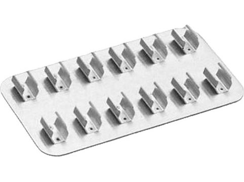 1 Clip Plate for 12 each 10-13mm tubes