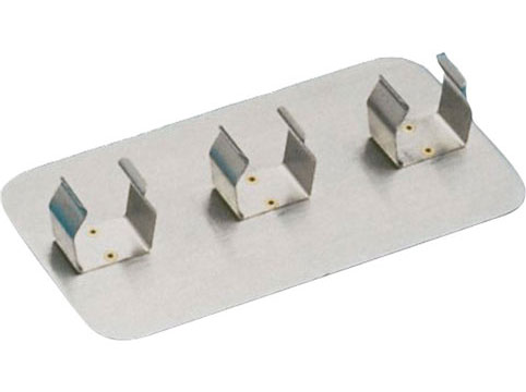 1 Clip Plate for 3 each 28-30mm tubes