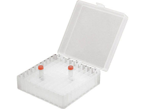1 Magnetic Covered 100 Microtube Box