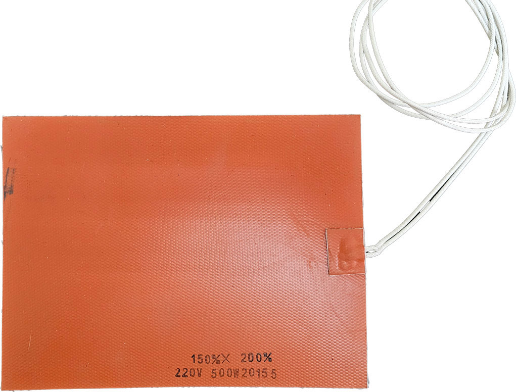 Silicone Flexible Heating Element(20*15 cm up to 80 Celsius)
