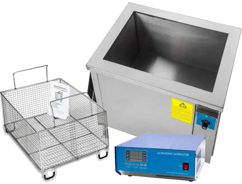 157 litre ultrasonic bath+heater basket and cover 3