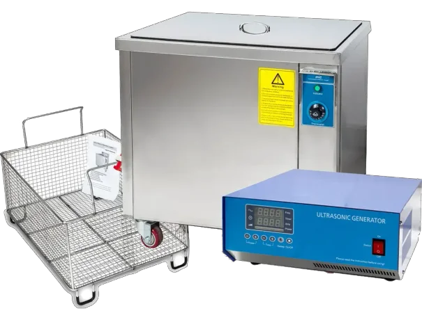 Ultrasonic Cleaners+Basket & Cover