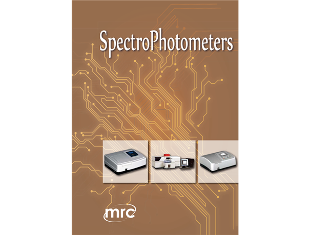 SPECTROPHOTOMETERS CATALOG