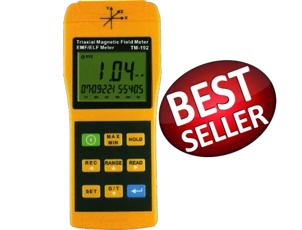 3 Axis magnetic field meter 3