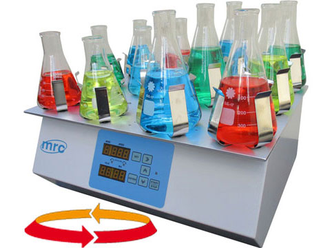 Digital Flask orbital laboratory shaker +timer 380x480mm, 250rpm