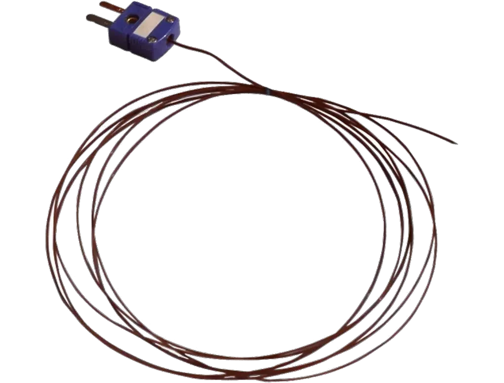 TC K TEFLON 0.25MM WIRE 2METER+MINI PLUG