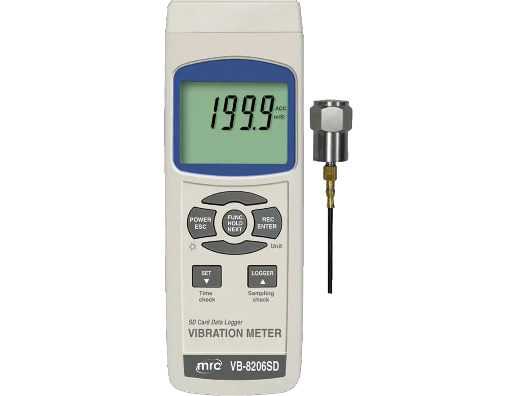 Vibration data logger,Acceleration,Velocity, Displacement