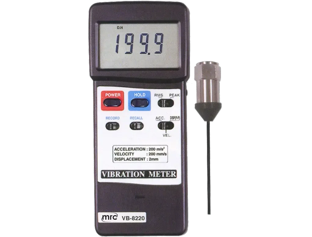Vibration Meter: Acceleration,Velocity,Displacement