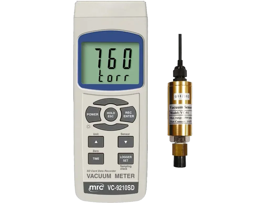 VACUUM METER AND RECORDER