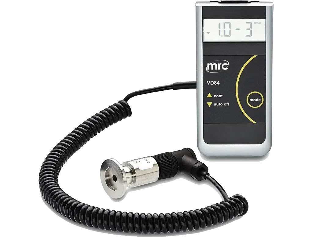 Pirani extern, 100-1e-3 mbar, with data logger, USB