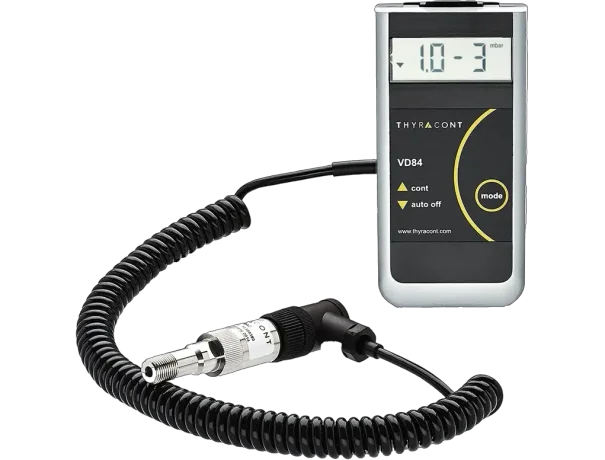 Pirani extern, 100-1e-3 mbar, with data logger, USB