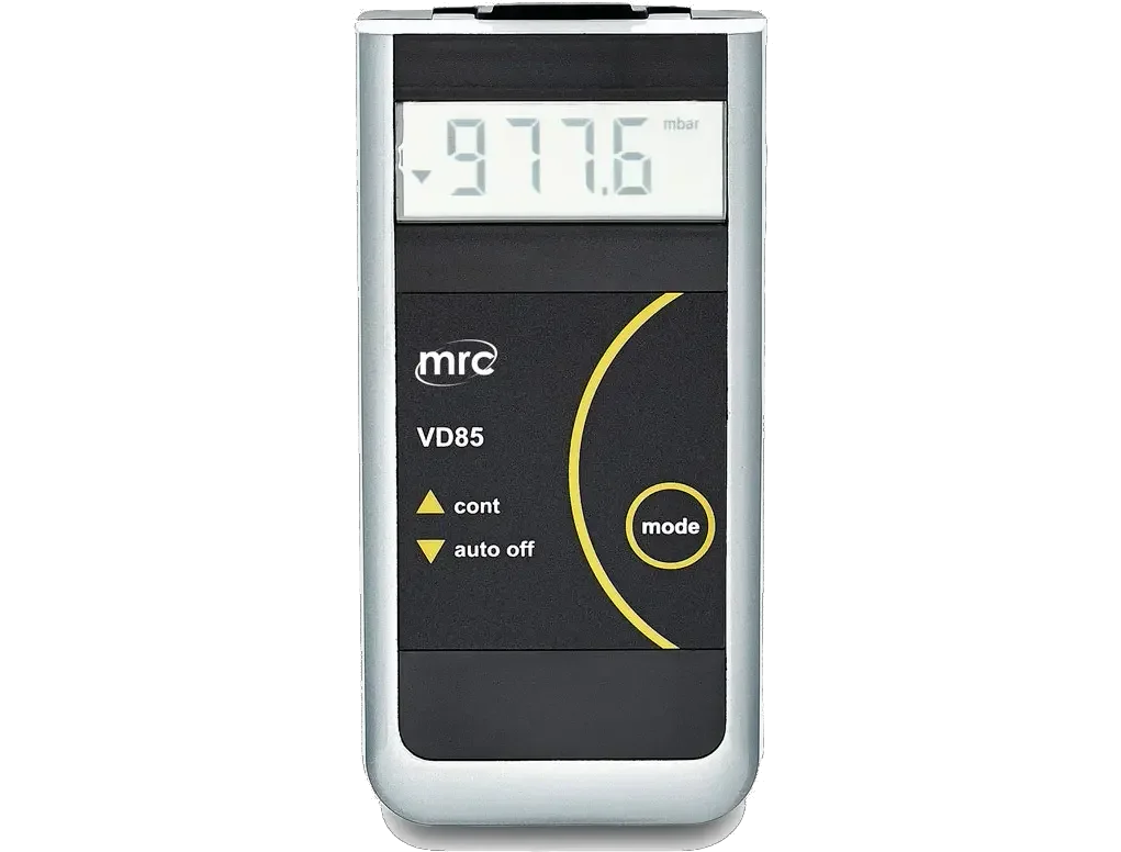 Piezo + Pirani, 1200-5e-4 mbar, with data logger, USB
