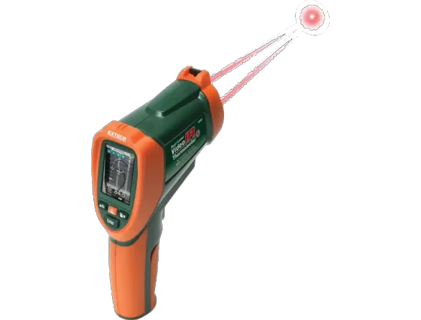 Laser Video IR Thermometer, -50 to 2200°C