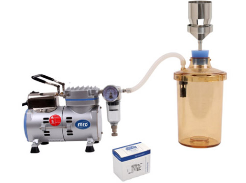 Vacuum Filtration System for filtration requiring a sterilization