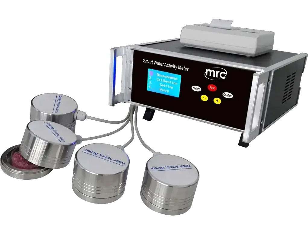 Water activity meter - including printer - 4 sensor