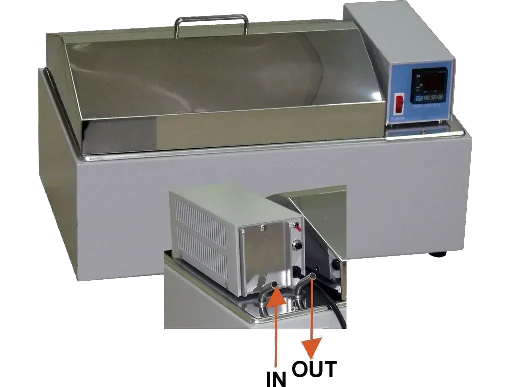 20 litre laboratory digital bath with External Circulation+cover 3